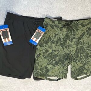 2 pairs of Kirkland Signature Men's Swim Shorts